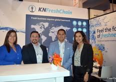 Sonia Magill, Ezequiel Falino, Jorge Briones Garcia and Arlene Fabian of Kuehne + Nagel.